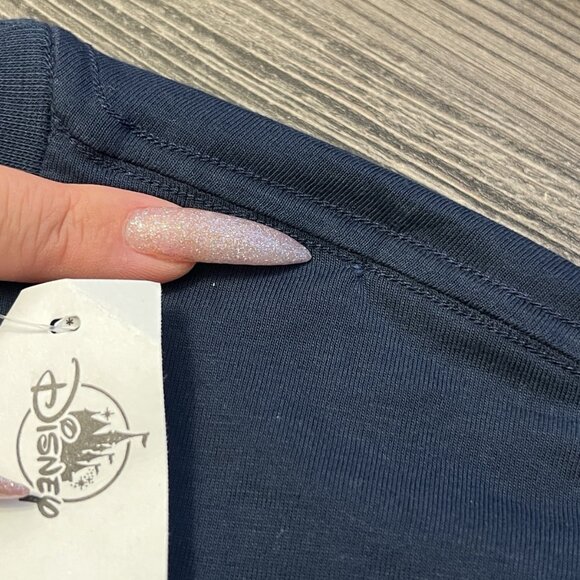 Disneyland Resort Mens Fantasia Sorcerer Mickey T Shirt Size XL Navy Blue - Picture 4 of 6